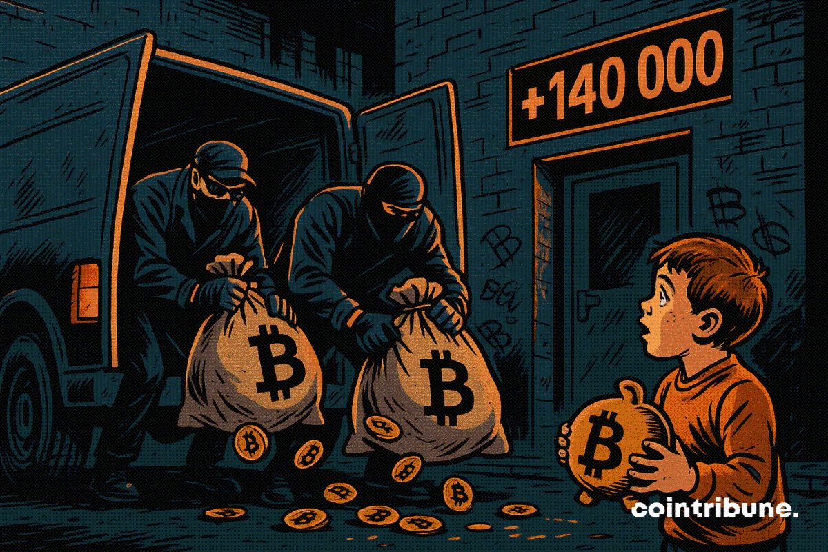 Les nouveaux acheteurs raflent 140 000 Bitcoin en 15 jours