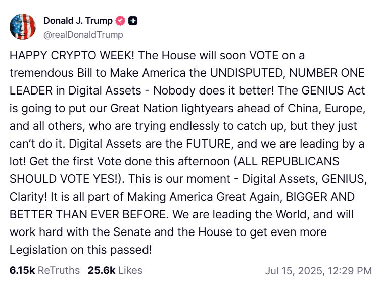 Bitcoin cae tras bloqueo de proyecto de ley en el Congreso de EE.UU. image 3
