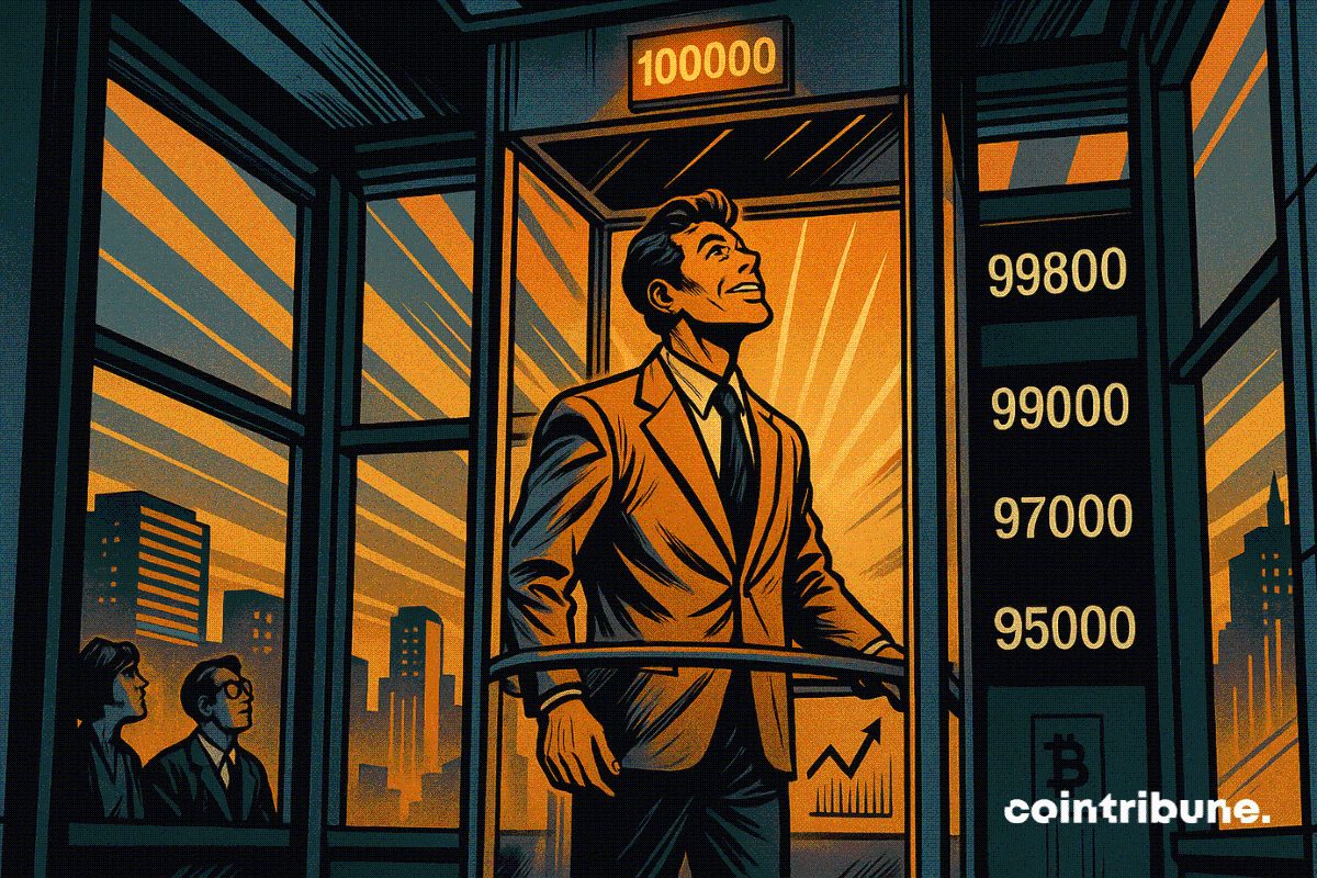 Bitcoin Stays Under $100K as Market Sentiment Turns Upbeat