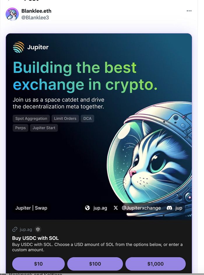 Solana Blinks 生态全解析：如何将 Twitter 变为加密乐园？ image 4