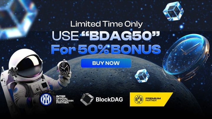 Unlock 50% More Value For Money with BlockDAG’s Exciting Rebrand; Get the Latest on TON’s Partnership & BTC’s Dynamics image 0