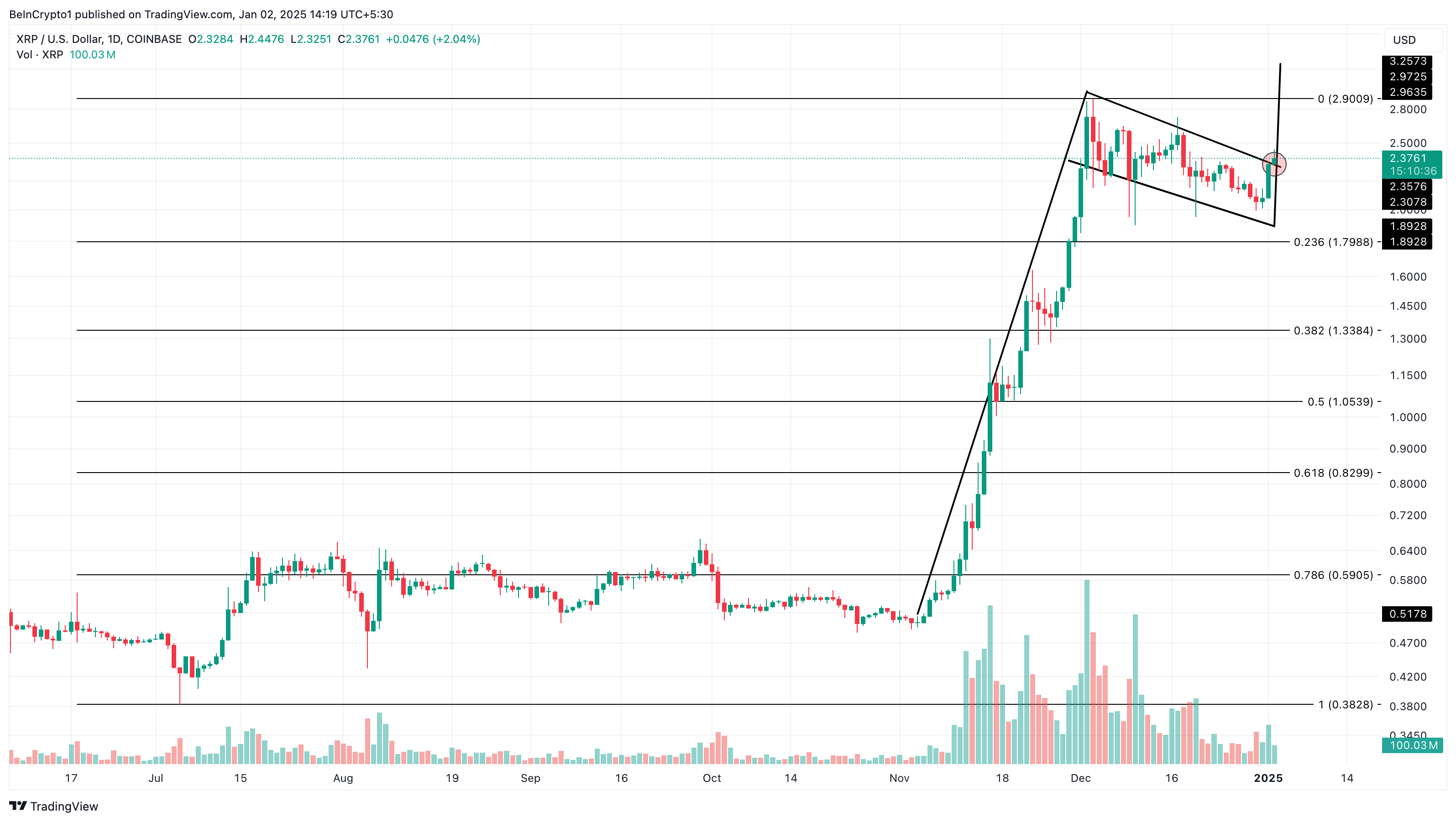 Киты спасли Ripple (XRP) от падения: цена выросла на 10% image 2