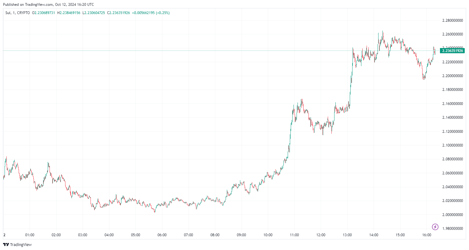 TOP 3 Performer für heute mit neuen ATH Kursen: NEIRO, POPCAT und SUI image 4