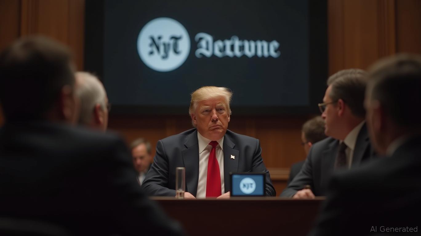Trump Files Lawsuit Against NYT Regarding Meme Coin Crash: Holds Press Responsible for Market Downturn image 0