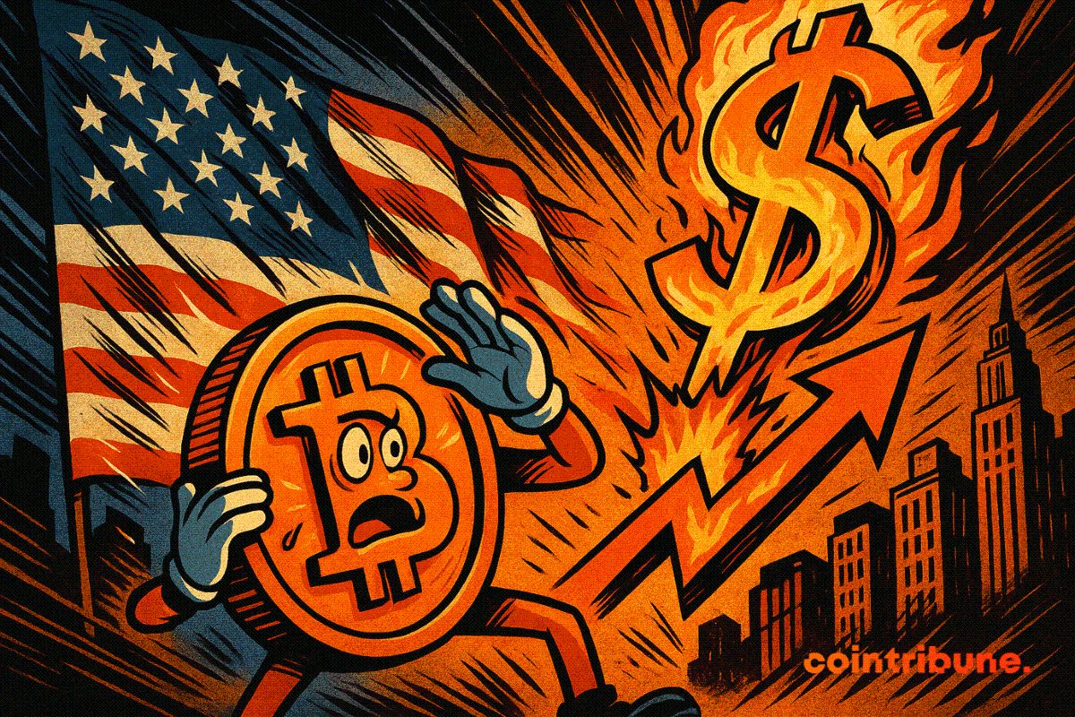 La Fed gèle les taux, le DXY flambe : Bitcoin vacille dans l’incertitude
