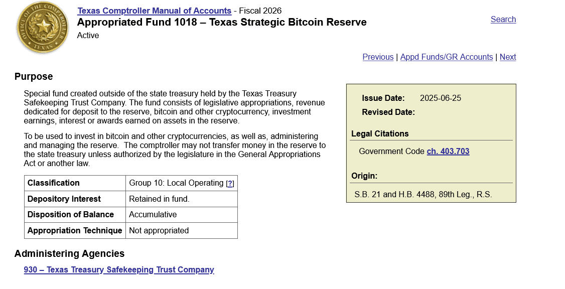 Texas Spends $5 Million on Bitcoin. Here’s Why