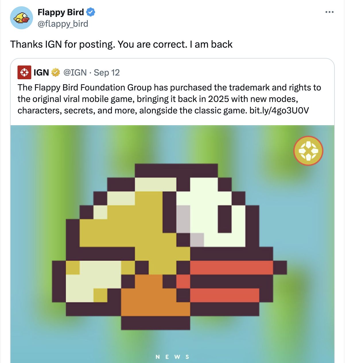 《Flappy Bird》时隔十年在Ton生态“回归”，能否复刻曾经的黑马传奇？ image 0