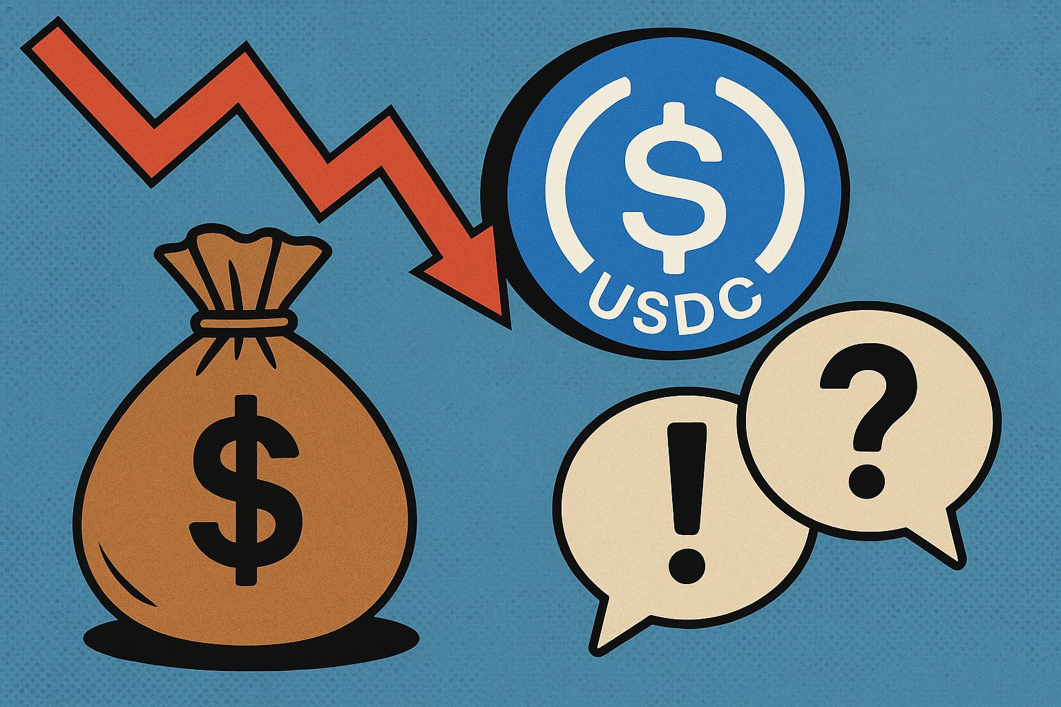 USDC送金がコミュニティの議論を引き起こす中、資金調達への懸念が高まる