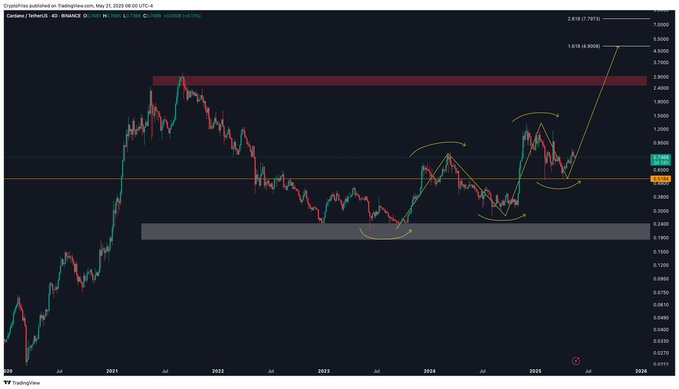 Cardano Hits $0.80 as Volume Jumps 65% and Bullish Setup Holds image 1