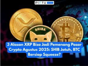 3 Alasan XRP Bisa Jadi Pemenang Pasar Crypto Agustus 2025: SHIB Jatuh, BTC Bersiap Squeeze?