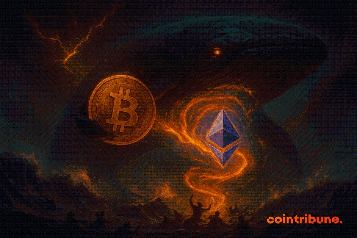 Crash éclair du Bitcoin : Les baleines déplacent des milliards vers Ethereum