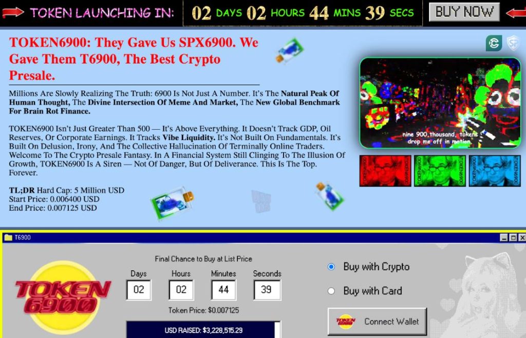 Der SPX6900 Kurs steigt um 3%, aber es bleiben nur noch 2 Tage, um TOKEN6900 für 10x Startgewinne zu kaufen image 0