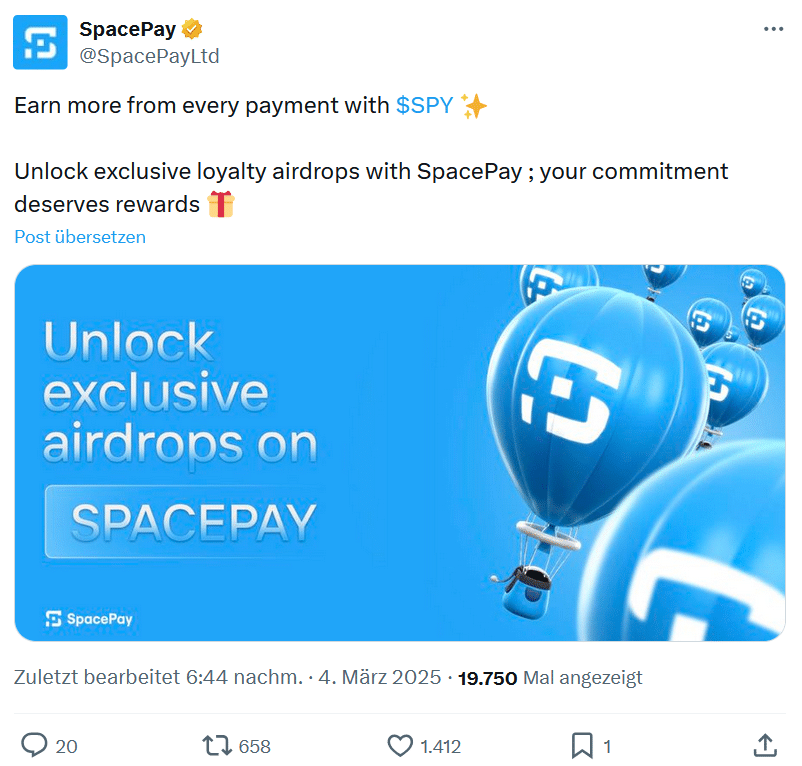 SpacePay bringt Krypto in alltägliche Transaktionen: So geht’s image 3