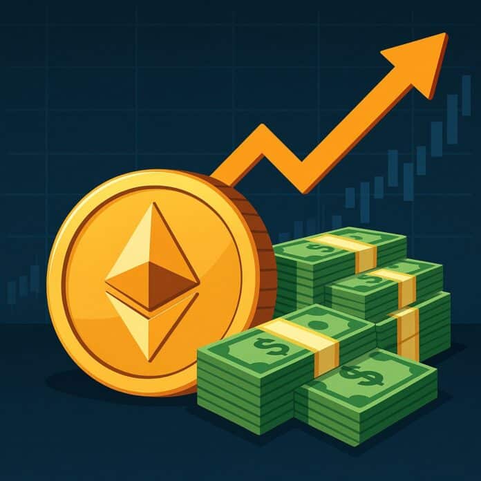 Ethereum-ETFs brechen Rekorde und Milliarden-Zuflüsse treiben den ETH-Kurs nach oben image 0