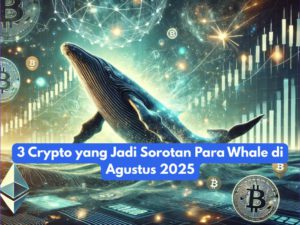 3 Crypto yang Jadi Sorotan Para Whale di Agustus 2025