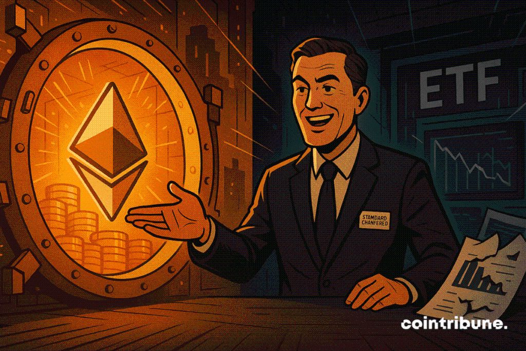 Standard Chartered Says Ethereum Treasury Firms Offer Better Value Than U.S. ETH ETFs image 1
