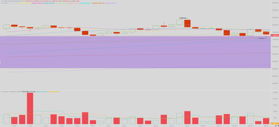 Fed Chair’s Dovish Tone Signals Rate Cuts May Resume in September; Slower Capital Inflows and Sector Rotation Lead to BTC Correction (08.18~08.24) image 1