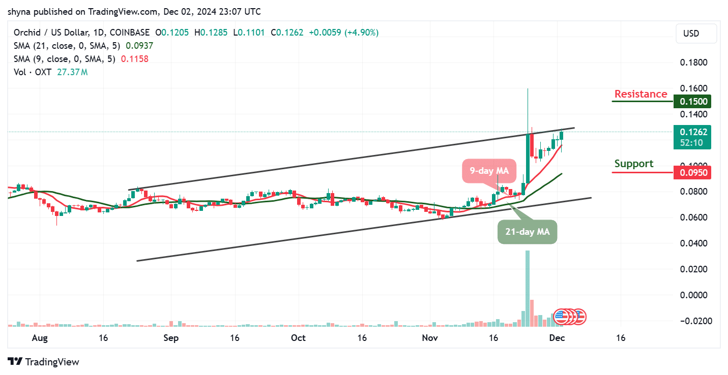 Orchid Price Prediction for Today, December 4 – OXT Technical Analysis image 0