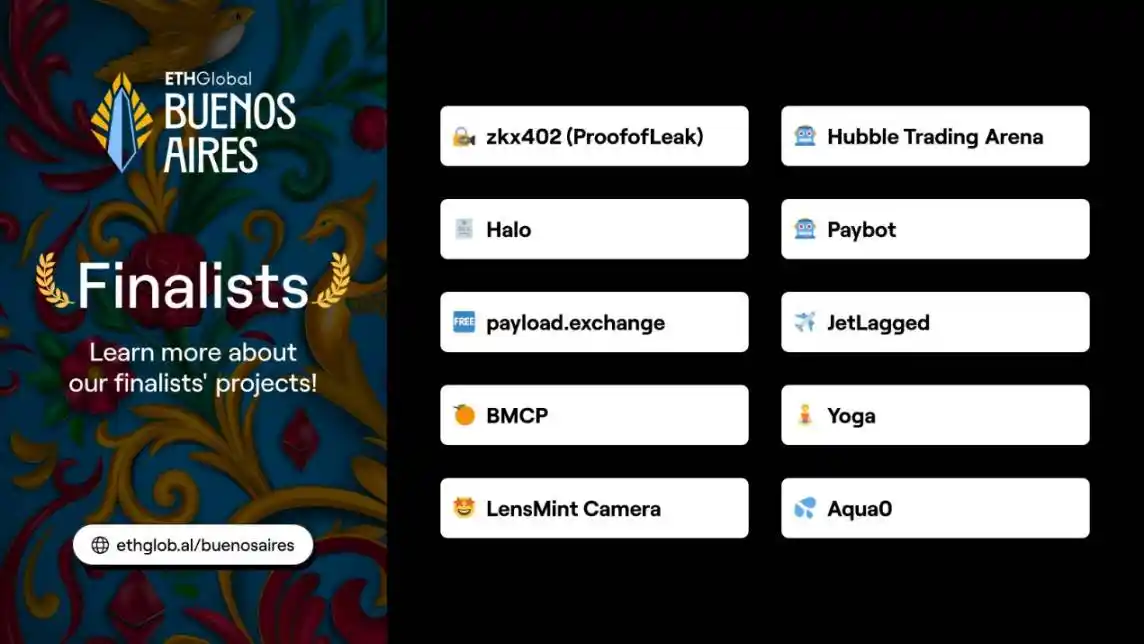 Un vistazo rápido a los 10 proyectos ganadores del hackathon ETHGlobal Buenos Aires image 0