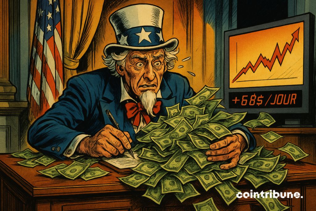 The United States Debt Climbs by 6 Billion Dollars Per Day image 1