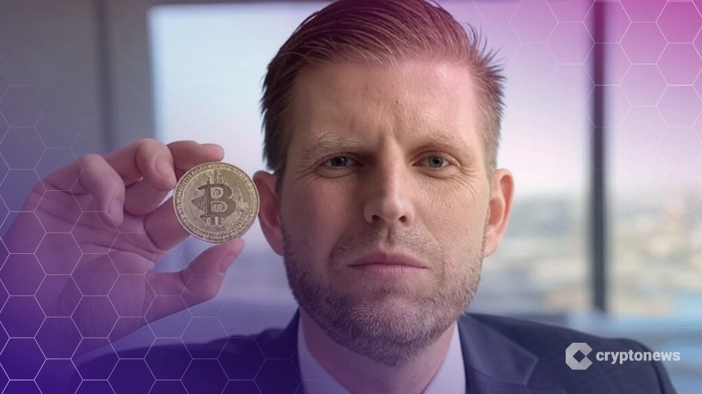 Eric Trump ist sicher: Bitcoin wird $1 Million erreichen