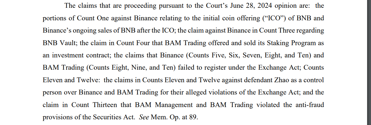 Putusan Pengadilan dalam Gugatan Binance vs SEC: Pengubah Permainan untuk Pasar Kripto image 0