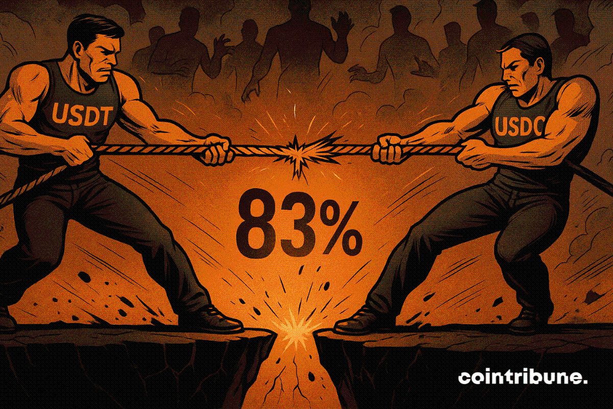 Stablecoin Leaders USDT and USDC Lose Ground as Their Dominance Falls to 83%