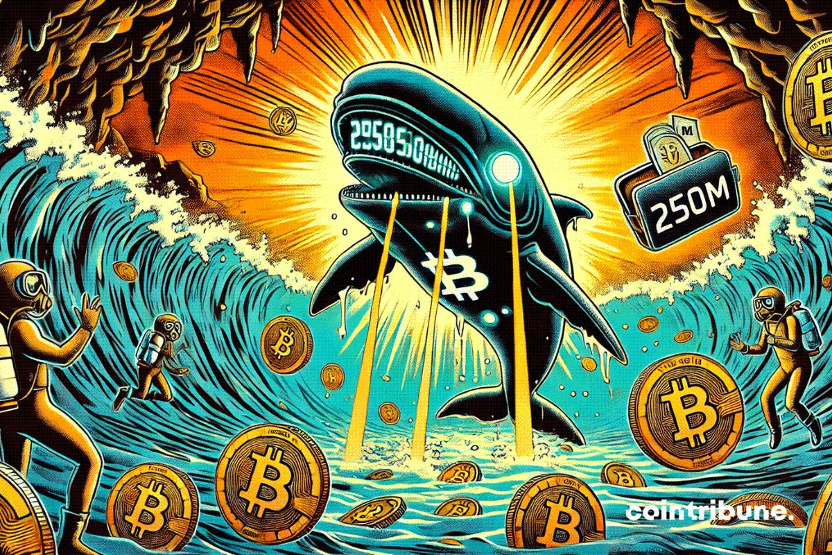 Une baleine Bitcoin se réveille après 8 ans et déplace 250 millions $