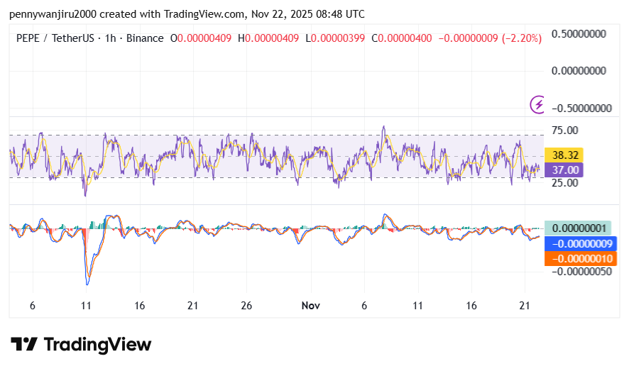 PEPE Maintains Support Near $0.053979 Amid Ongoing Weekly Decline image 1