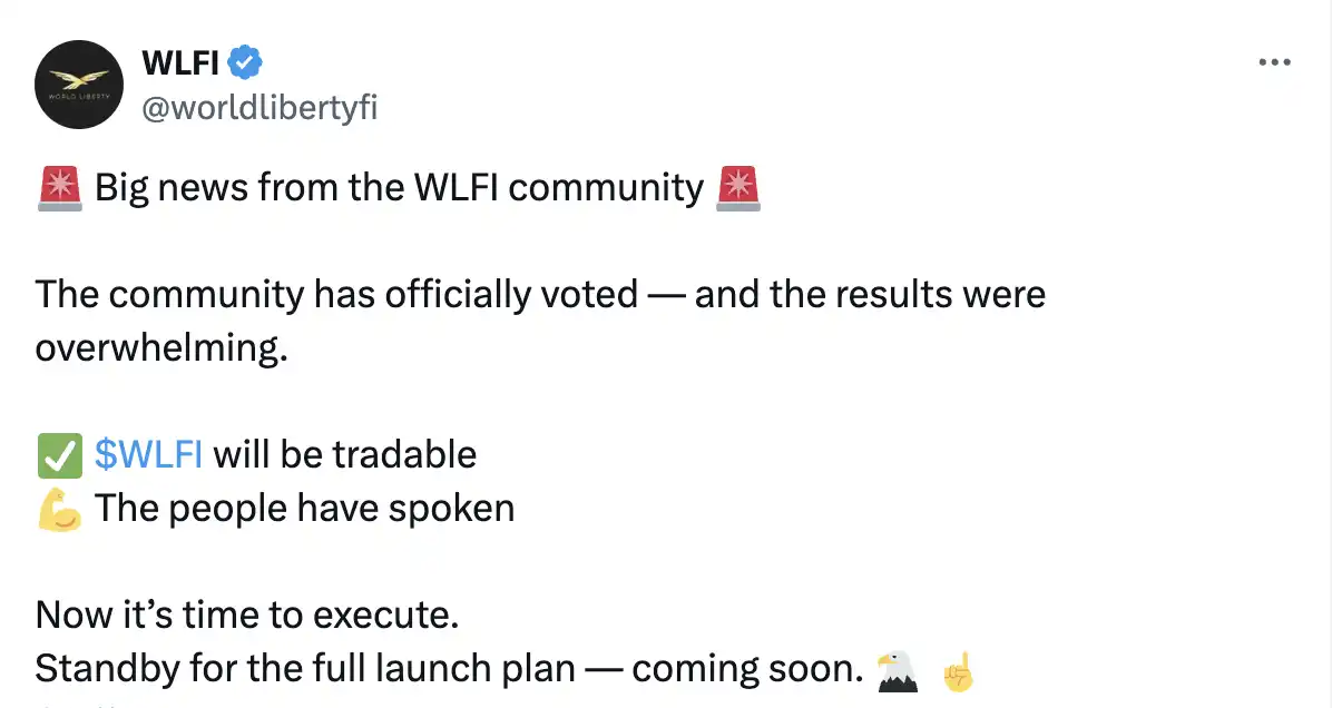 WLFI 解鎖上線在即，估價幾何？ image 0