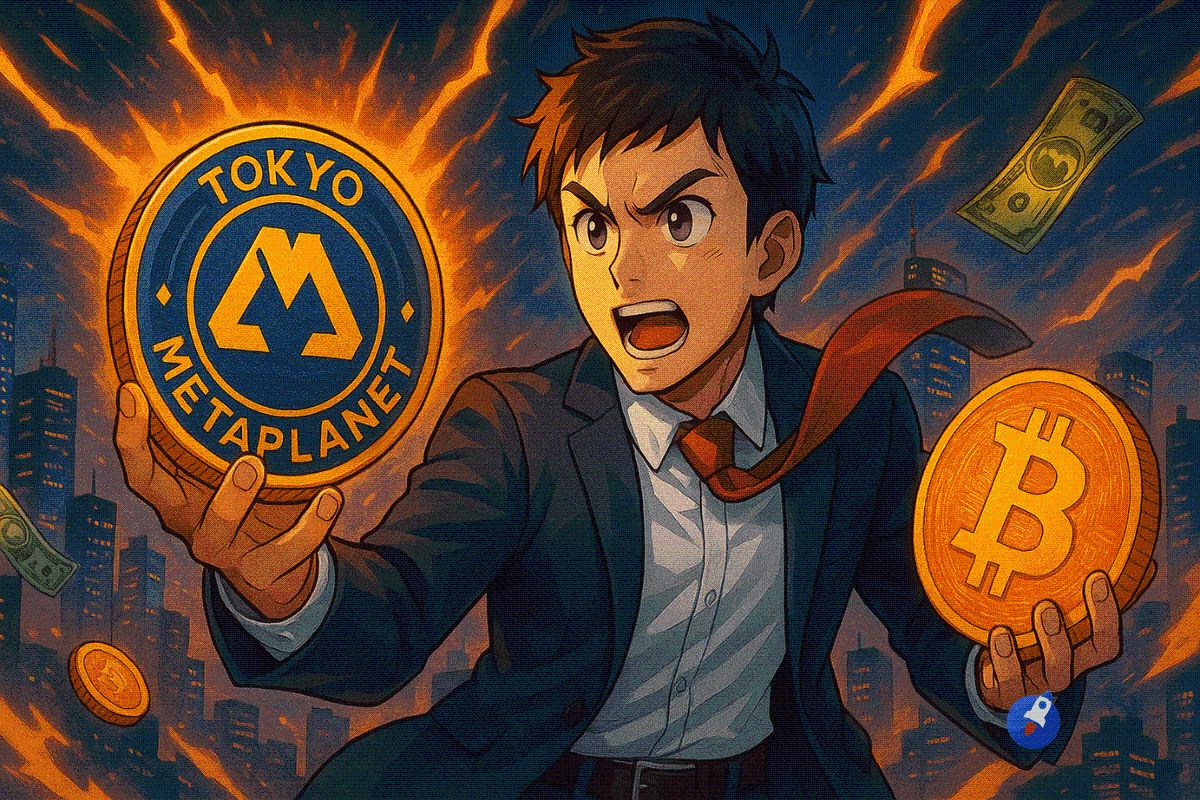 Metaplanet Tokyo mise gros : +1 009 BTC pour 110M$ en trésorerie image 1