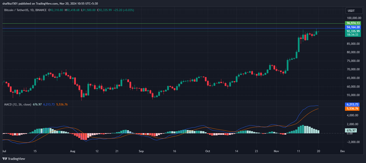 Are Bitcoin Whales Accumulating As Price Progresses to $94K? image 0