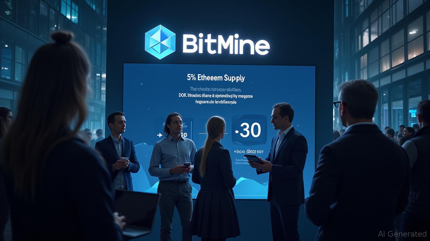 Ethereum Updates Today: BitMine Targets 5% of Ethereum Supply to Strengthen Crypto's Position in Financial Systems