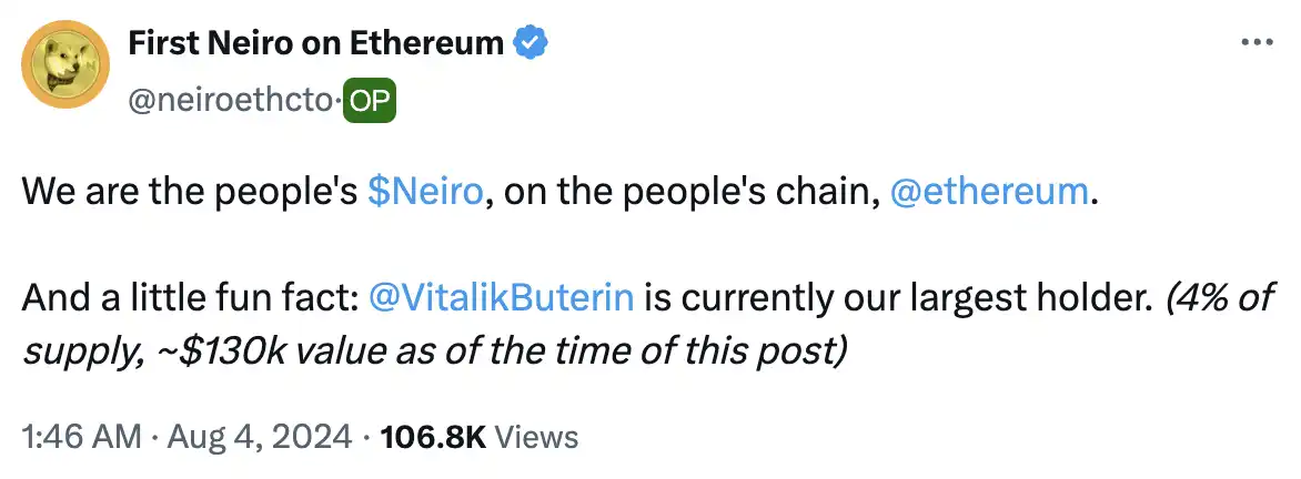 Neiro’s Death: Trading Platforms Are Becoming the “National Football Referee” of the Meme Market｜100x Review image 0