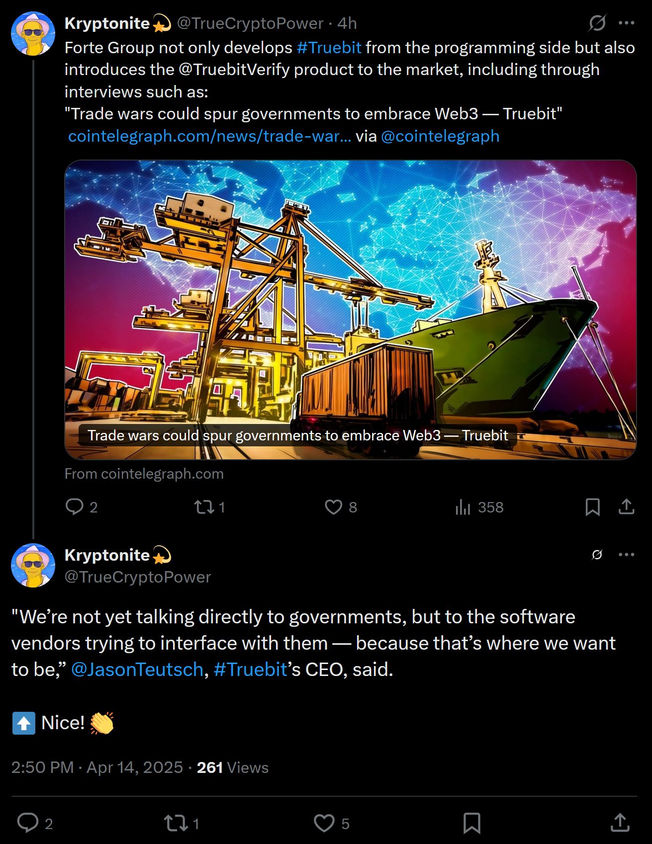 Crypto Support Amidst Trade War Confusion image 6
