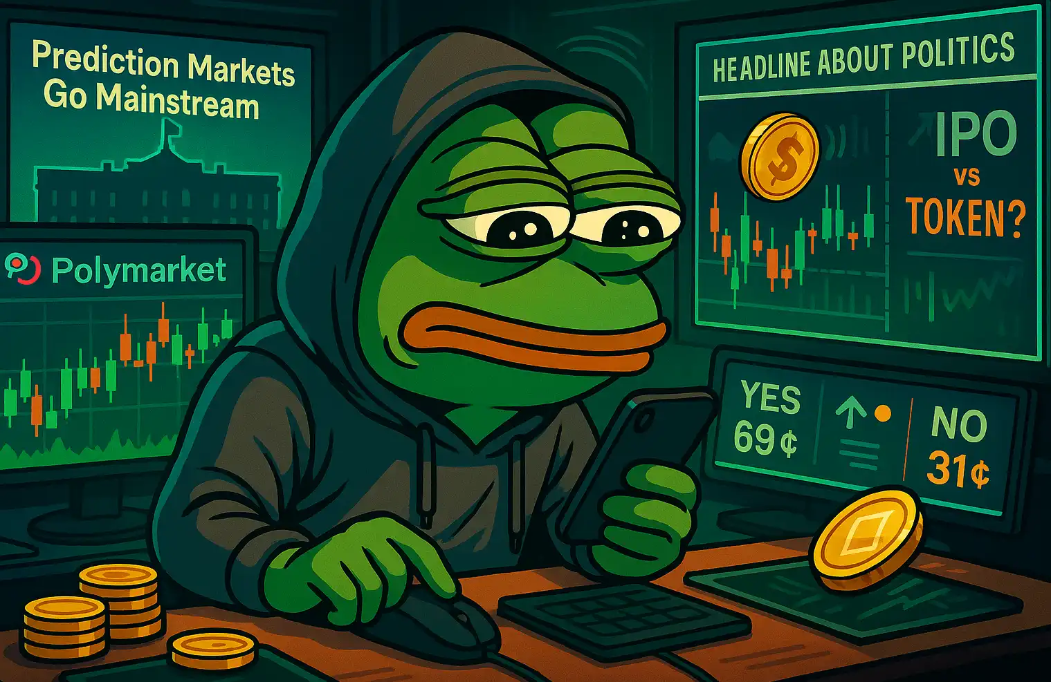 如果Polymarket不發幣，預測市場還能炒什麼？