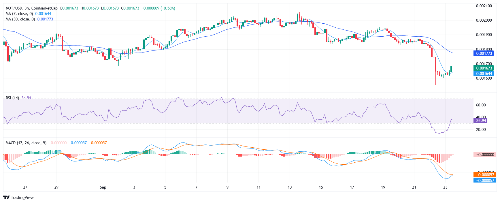 Notcoin price rebounds: oversold bounce or bear trap? image 1