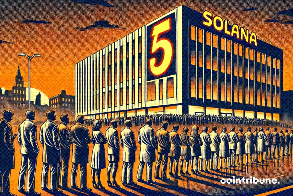 Crypto : Solana atteint un nouveau sommet avec 11,12 millions d'adresses actives image 1
