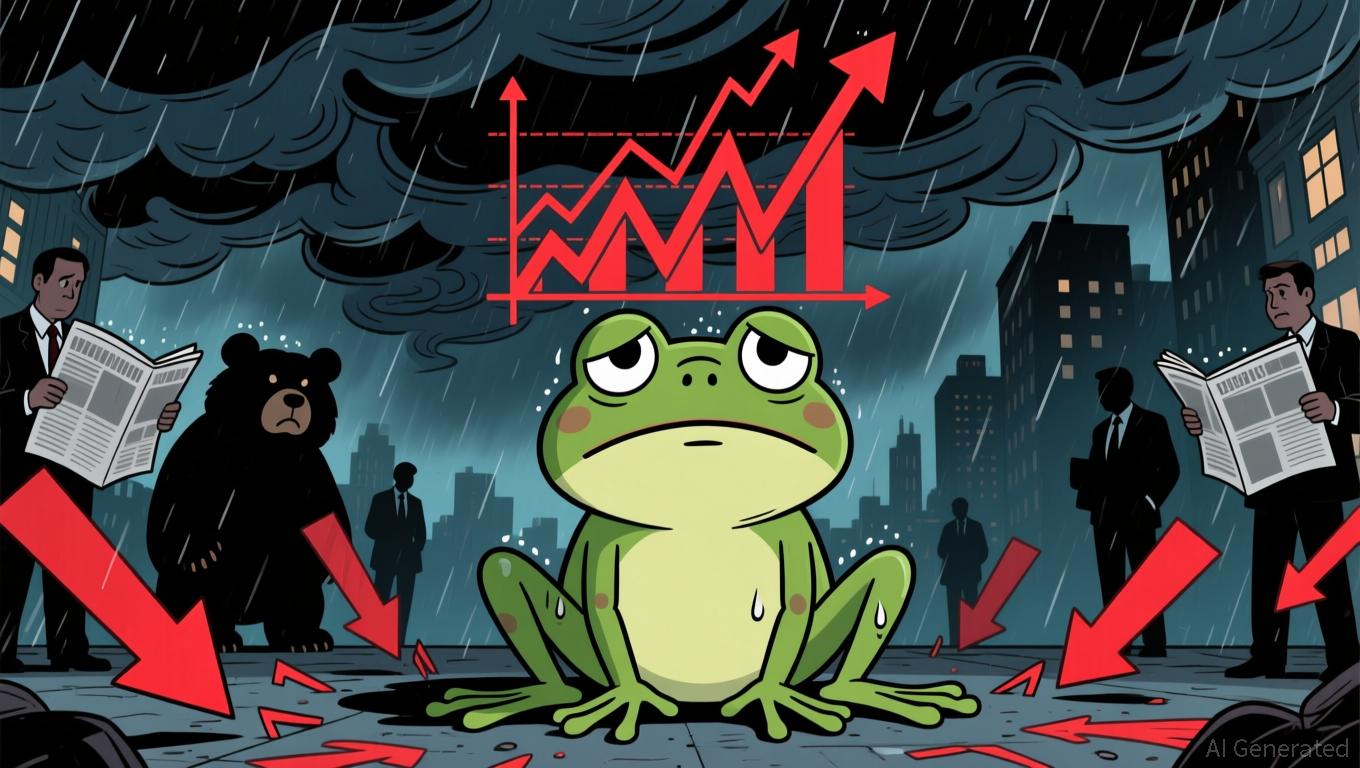 Bears Make Progress While Whales Continue to Gather PEPE During Market Decline