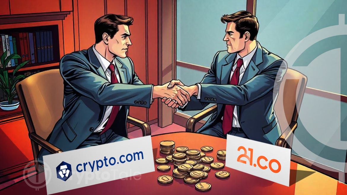 Crypto.com & 21.co Partner for Bitcoin Liquidity: 21BTC in Focus image 0