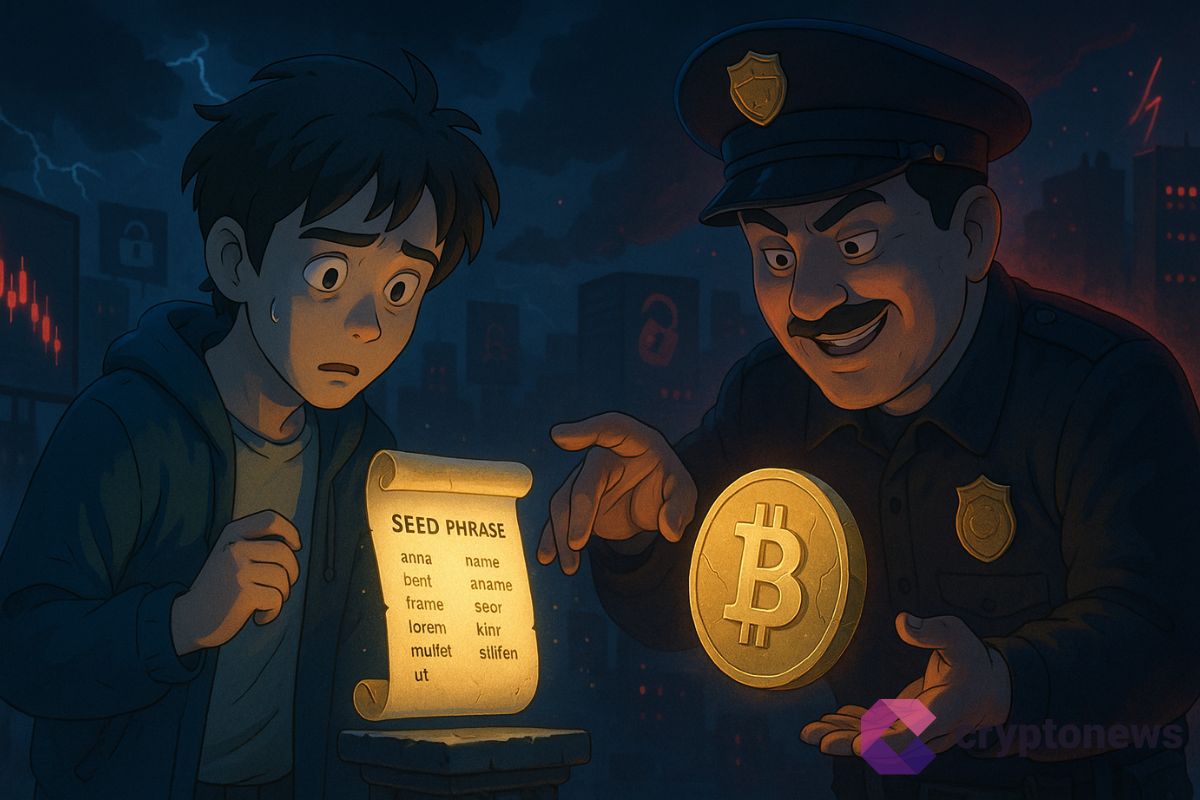 La police lui demande sa seed phrase : il perd 2,8 millions de dollars en Bitcoin
