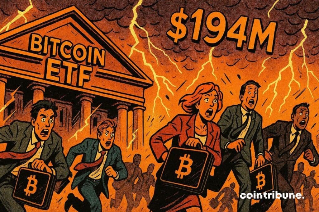 ETF Bitcoin : Pourquoi les institutionnels se retirent-ils massivement ? image 1
