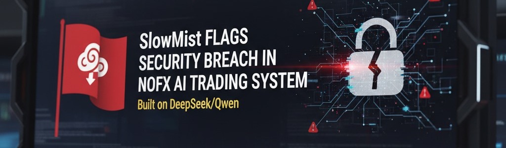 SlowMist advierte sobre una brecha de seguridad en el sistema de trading NOFX AI construido sobre DeepSeek/Qwen