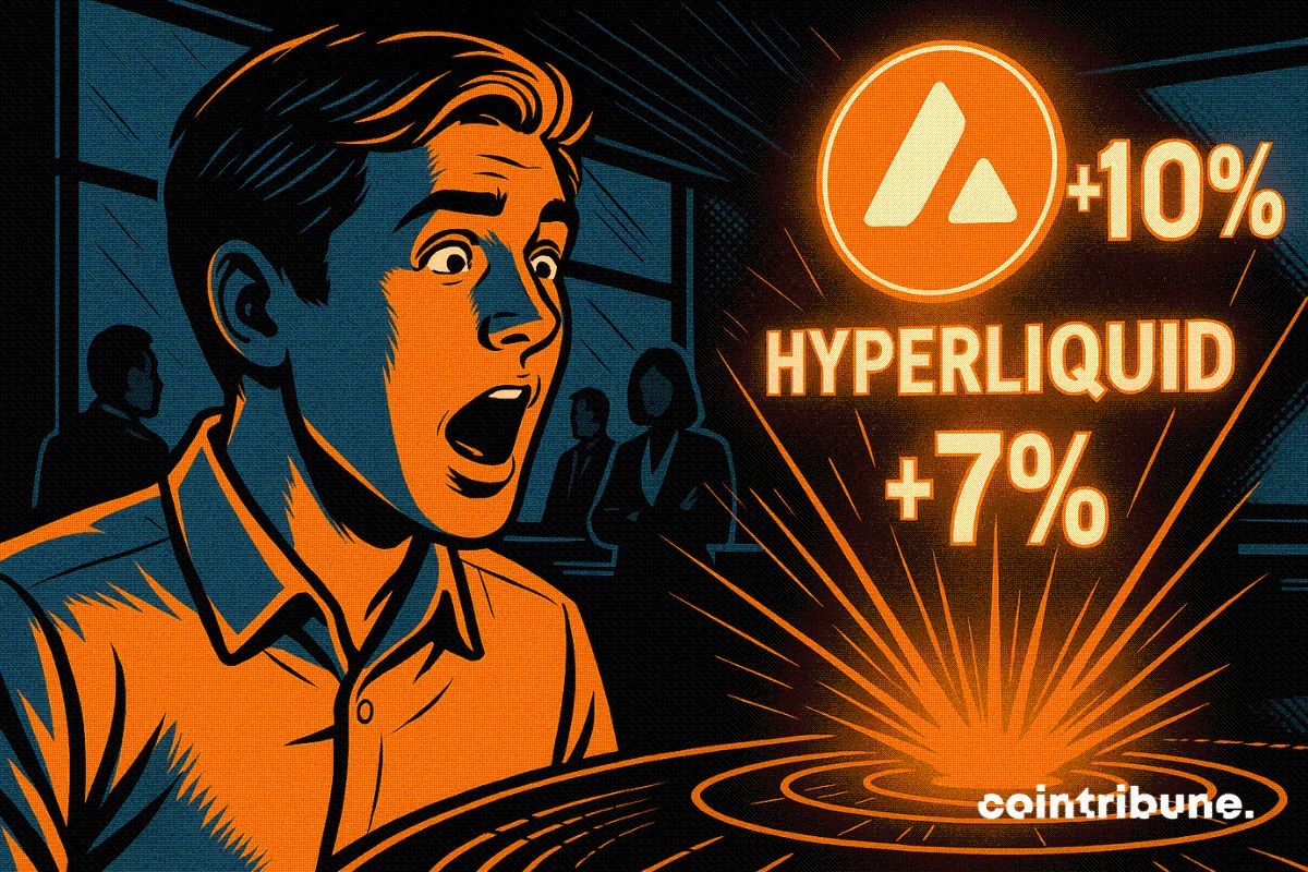 Fed : Avalanche bondit de 10 %, Hyperliquid de 7 %