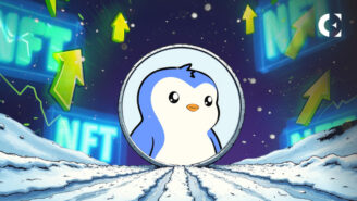 Pudgy Penguins (PENGU) заняли первое место в рейтинге NFT, поднявшись на 546% за четыре недели