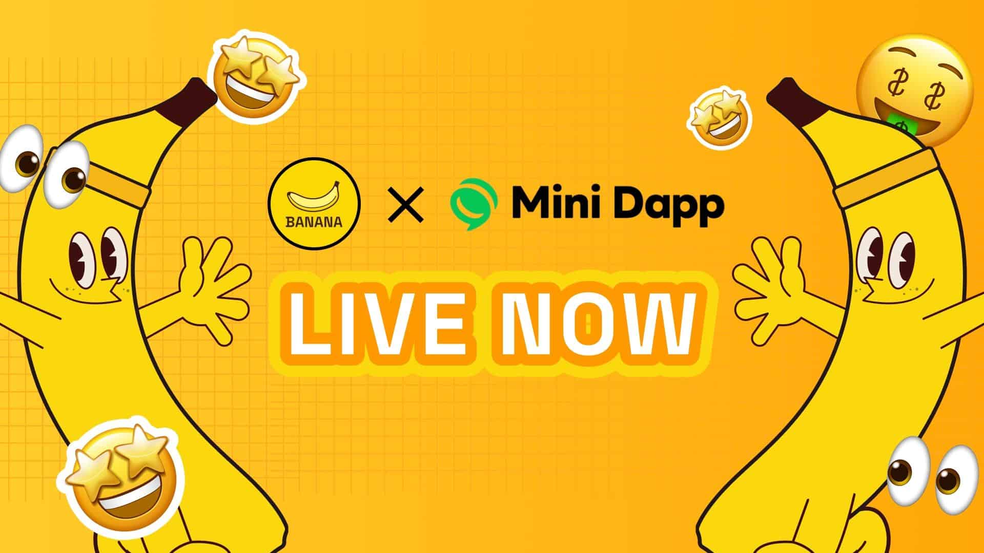 Banana在Line的Dapp门户网站上直播,开创了AI驱动的数据主权和奖励