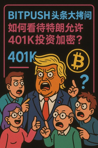 【Bitpush 头条大拷问】加密资产纳入美国401(k)计划，你会投吗？ image 0