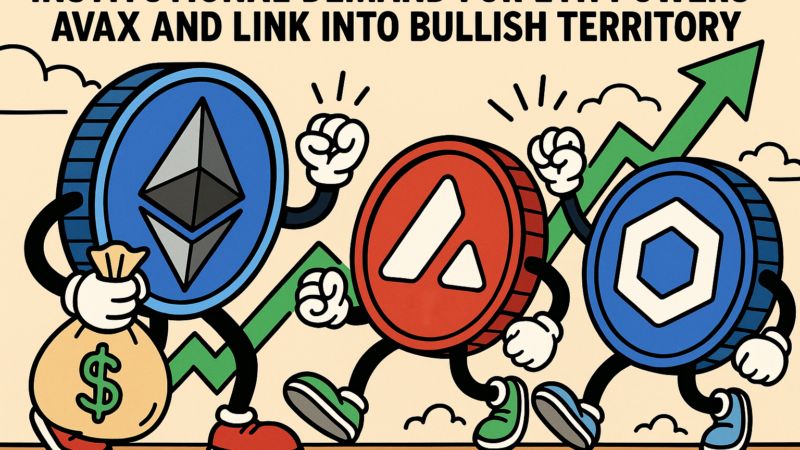 Institutional Demand for ETH Powers AVAX and LINK Into Bullish Territory
