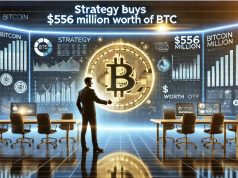 Strategy mua thêm 556 triệu USD Bitcoin