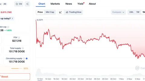 DOGE може зрости у 15 разів, але прогноз Ozak AI на 100x може визначити бичачий тренд